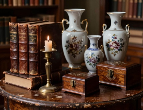 Антикварные товары – уникальные предметы с историей