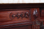 Антикварный комод из красного дерева с зеркалом и мрамором код. BE107694 фото 9