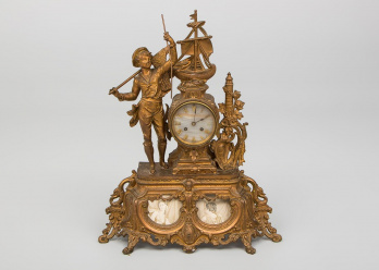 Антикварные каминные часы код. GF2652