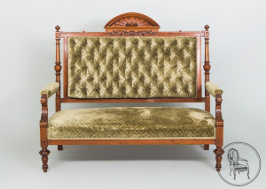 картинка Старинная скамья салоне старинных вещей "Шебби" являющийся официальным дистрибьютором в России и Беларуси