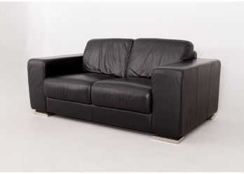 Старинный кожаный диван код. RM41209