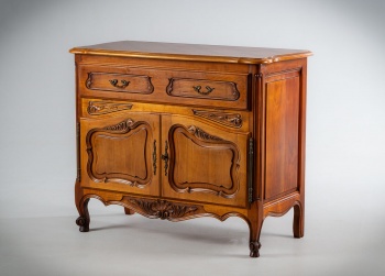 Старинный комод из вишни в стиле рококо код. RM4164421