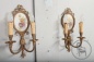 Пара антикварных бра из бронзы с фарфоровыми медальонами код. BE4097631 фото 8