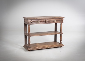 Антикварный дубовый открытый комод с откидной крышкой код.&nbsp;RM4165808