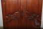 Антикварный дубовый шкаф с цветочной резьбой код. BE4149925 фото 1