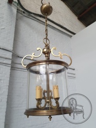 Старинная латунная люстра код. BE4097571
