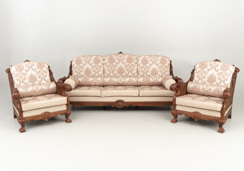 Старинный комплект мягкой мебели код. RM62318