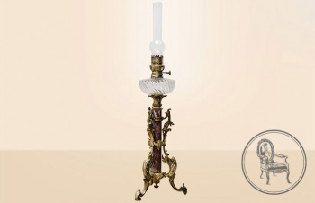 Антикварная керосиновая лампа код. VS1252