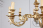 Старинная бронзовая люстра в фламандском стиле код. BE6770 фото 3