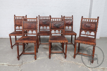 Антикварный набор стульев (6 шт.) код. BE45730