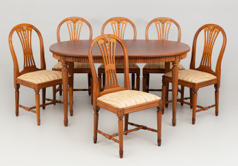 Старинный столовый гарнитур код. RM47917