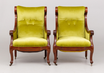 Антикварные кресла (2 шт.) код. RM43932