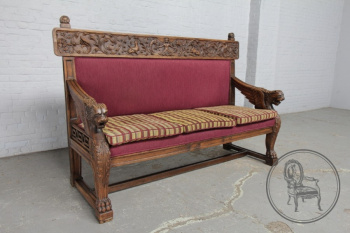 Антикварная скамья код. BE5911