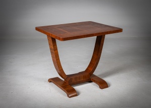 картинка Старинный приставной столик в стиле ар-деко салоне старинных вещей "Шебби" являющийся официальным дистрибьютором в России и Беларуси