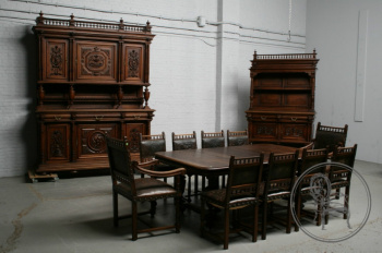 Антикварный столовый гарнитур код. BE6210