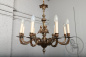 Старинная бронзовая люстра с путти код. BE75025 фото 2