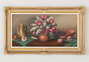 Старинный натюрморт с тюльпанами код. RM4164873