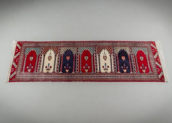 Старинная турецкая ковровая дорожка из шерсти код. RM4165205