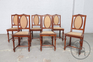 картинка Антикварные стулья (6 шт.) салоне старинных вещей "Шебби" являющийся официальным дистрибьютором в России и Беларуси