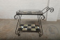 Старинный сервировочный кованый столик код. BE107177 фото 10