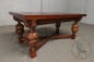 Антикварный стол из дуба с наборной столешницей код. BE42556 фото 4