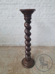 Антикварная ореховая витая колонна код. BE4165507