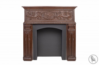 Антикварный резной портал для камина код. VS63573