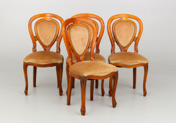 Старинный набор стульев (4 шт.) код. RM44323