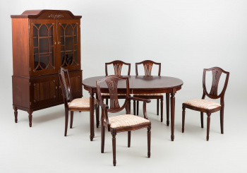 Старинный комплект столовой мебели код. RM5413