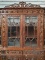 Антикварная витрина с ажурной узорчатой резьбой код. BE4097751 фото 6
