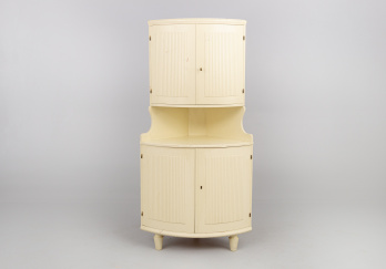 Старинный угловой посудный шкаф код. RM40176