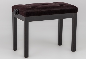 Старинный стул для пианино с мягкой обивкой код. RM4101347