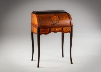 Антикварный французский секретер из красного дерева код. RM4150608