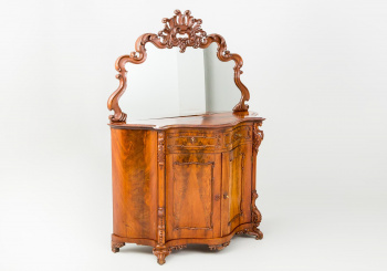 Антикварный комод с зеркалом код. RM15242