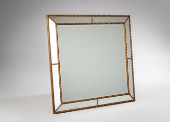 Старинное итальянское зеркало большого размера в латунной раме код. RM4133611