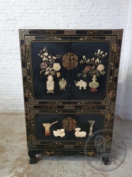 Старинный китайский комод с росписью код. BE4109137