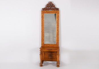 Антикварный консольный столик с зеркалом код. RM41834