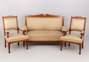 картинка Антикварный комплект для гостиной салоне старинных вещей "Шебби" являющийся официальным дистрибьютором в России и Беларуси