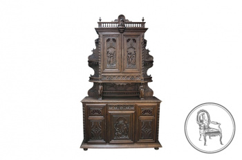 Антикварный буфет код. VS4138