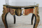 Антикварный стол в стиле Буль с бронзовыми маскаронами код. BE107427 фото 2