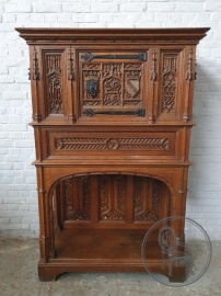 Антикварный резной дубовый поставец код. BE4097691