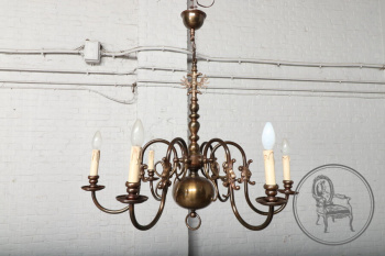Антикварная люстра в фламандском стиле код. BE107097
