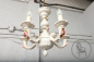 Старинная итальянская фарфоровая люстра в стиле рококо код. BE107036 фото 1