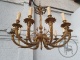 Старинная люстра из литой бронзы код. BE4097419 фото 9