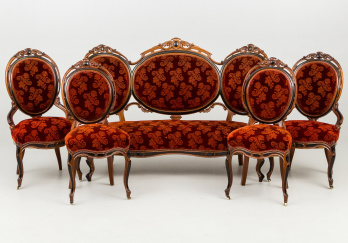 Антикварный комплект для гостиной (5 шт.) код. RM21527