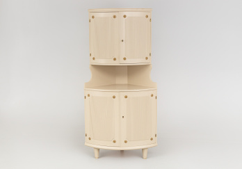 Старинный угловой посудный шкаф код. RM48083