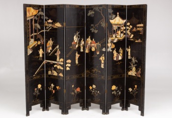 Старинная ширма в ориентальном стиле код. RM4100590