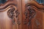 Антикварная резная ореховая витрина код. BE4131572 фото 5