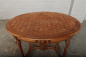 Антикварный овальный столик из ореха с маркетри код. BE84446 фото 7