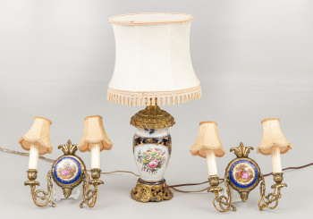 Старинный набор светильников (3 шт.) код. RM68368